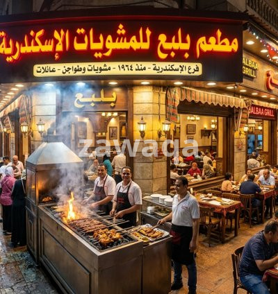 مراجعة مطعم بلبع للمشويات في الاسكندرية